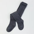 thumbnail image 1 of 0 to 5 Years Fashion Boy Girls Autumn Winter Kids Toddler Leggings Knitted Warm Stocking Pants Baby Tights Newborn Pantyhose DARK GREY L(3-5 YEARS), 1 of 1