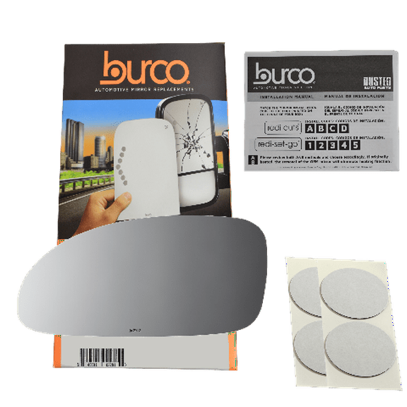 00-05 Buick Lesabre Left Driver Mirror Glass Lens w/adhesive USA Non Heat Mor...