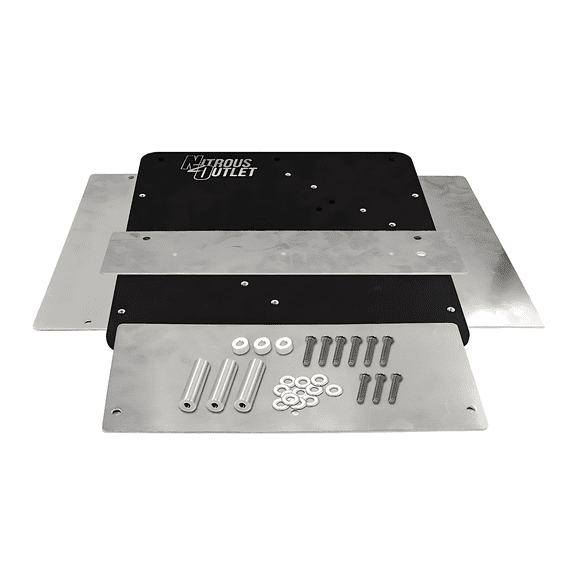 00-33012 Nitrous Outlet GM 2020-2024 C8 Corvette Bottle Bracket Mount - Mounts One or Two Bottles in Front Storage Compartment