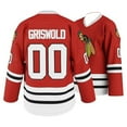 thumbnail image 1 of #00 Clark Griswold Hockey Jersey Christmas Movie V-Neck Long Sleeve Sportwear Women Men Sport Sweatshirt, 1 of 4