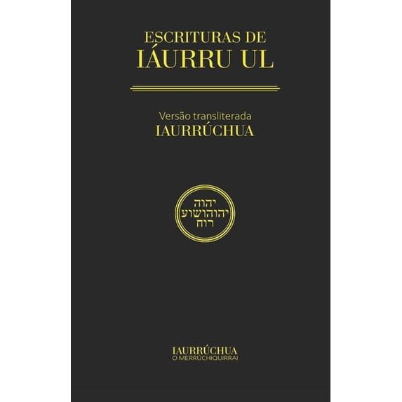00 - Escrituras de Iáurru UL: Nomes Hebraicos Transliterados (Pequeno) (Paperback)