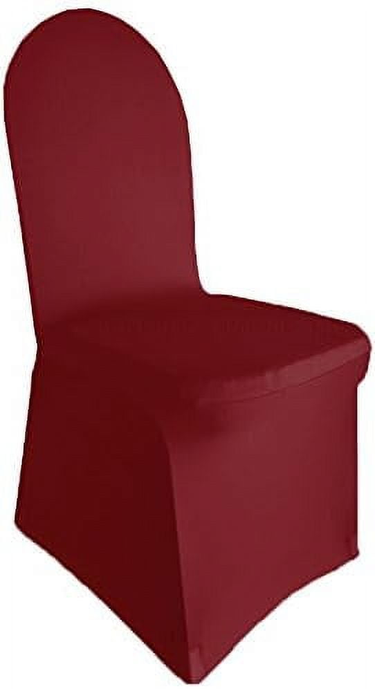 00 GSM) Spandex Stretch Banquet Chair Covers / Lycra Elastic Fitted ...