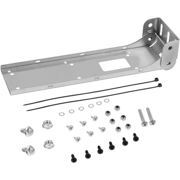 000-12603-001 Transom Mount Transducer Bracket Compatible with StructureScan 3D HD TotalScan Skimmer Transducer, Stable Secure Marine Sonar Mount Hardware Kit