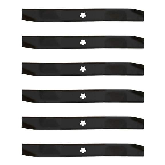 000000532139775 Qty 6: Mower Blade Fits Husqvarna EZ17 968999502 LT150 954110021