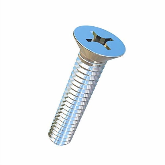 0001300, (Pack of 20) 1/4-20 X 1-1/4 UNC Flat Head, Phillips Drive, Titanium Machine Screw, Grade 2 (CP)$$Hardware