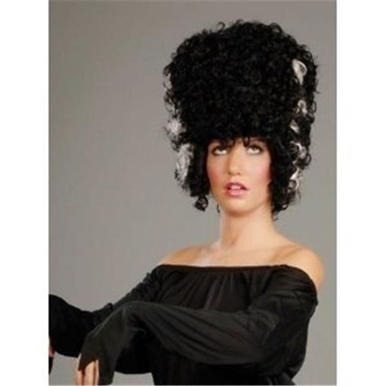 00088 B-W MRS.FRANKENSTEIN Wig