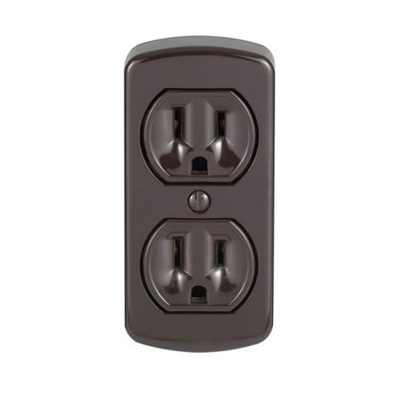 00091-000 Recept Surface Duplex Brown