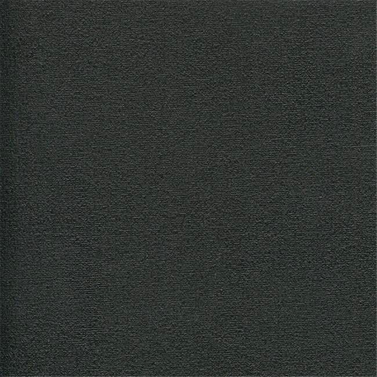001 100 Percent Polyvinyl Chloride Fabric, Black