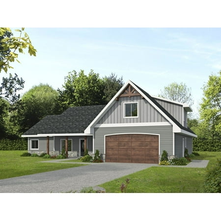 001-3257: Northwest 3 Bed, 3 Bath Luxury Home Plan, 2839 Sq Ft: Full Blueprints with License to Build by Home Plan Marketplace - Lesuto