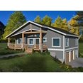 thumbnail image 1 of 001-3942: A-frame Craftsman 3 Bed, 3 Bath Luxury Home Plan, 2586 Sq Ft: Full Blueprints with License to Build by Home Plan Marketplace - Lesuto, 1 of 7