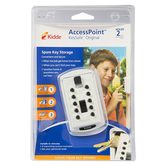 001370 2 Key Pushbutton Keysafe Assorted Colors