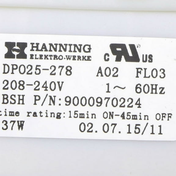 00145753 Bosch Drain Pump OEM 145753