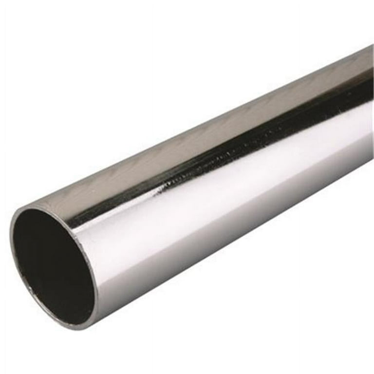 John Sterling 96 in. L X 1-1/4 in. D Powder Coated Steel Closet Rod John Sterling 96 in. L X 1-1/4 in. D Powder Coated Steel Closet Rod
