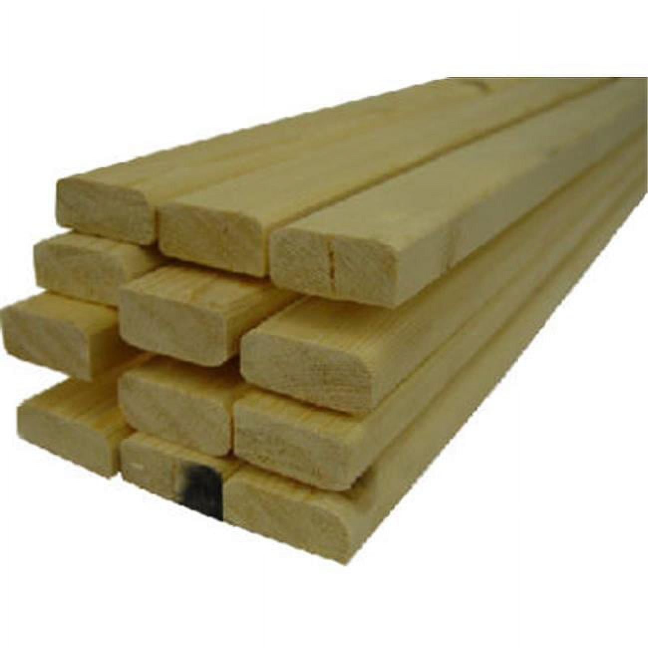 001X2-WS096C1 Furring Strip, 1 x 2 in. x 8 ft. - Pack of 12 - Walmart.com