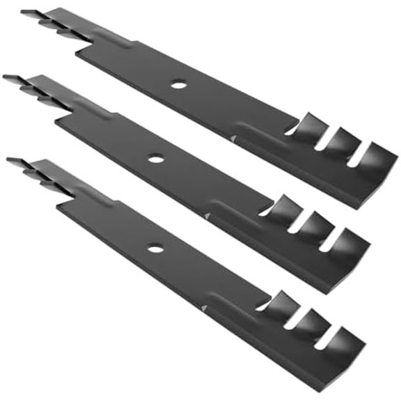00273100 Mulching Blades Fit for 36" 52" Deck Tractor, 482878 Mower Blades Fit for Gravely A riens Lawn Mowers, Replace for Ex Mark 1-633482, Scag 482462, Bad Boy 038-3000-00, 3 Pack$$Tools