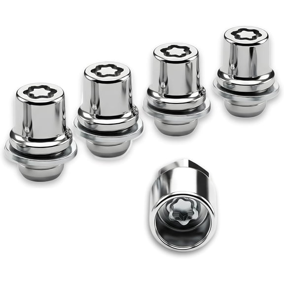 00276-00900 Wheel Locks Lug Nuts Set M12 x 1.5, Anti Theft Locking Lug Nuts Kit with Wheel Lock Key Compatible with Toyota Corolla RAV4 Avalon Camry Celica Highlander Sienna Tacoma Lexus