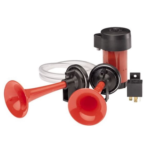 HELLA 003001661 Horn Kit Air 2-Trumpet 24V