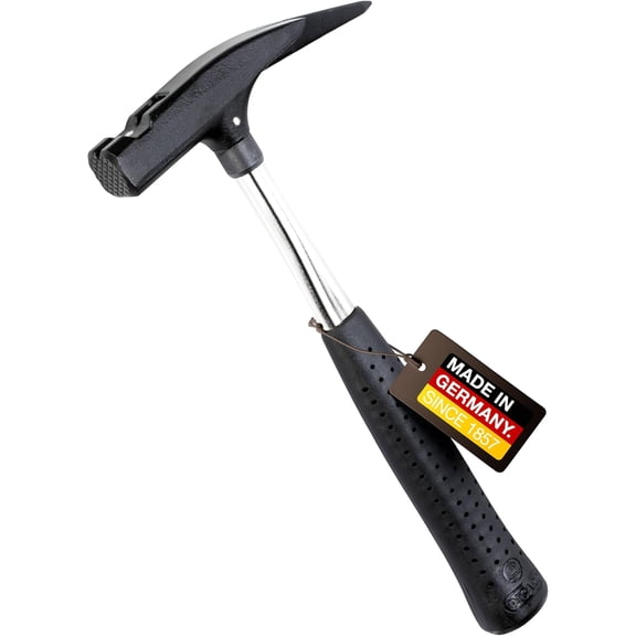 0062010 Carpenters roofing hammer VPA-GS rough, Black