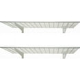 00630 2Pack Heavy Duty Steel Wall Garage Shelving, Inch X 24Inch
