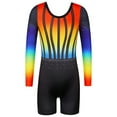 thumbnail image 1 of BAOHULU Girls Gymnastics Leotards Toddler Long Sleeve Ballet Dance Clothes Kids Unitards, 1 of 5