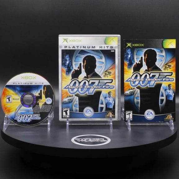 Restored 007: Agent Under Fire [Platinum Hits] Microsoft Xbox 2002