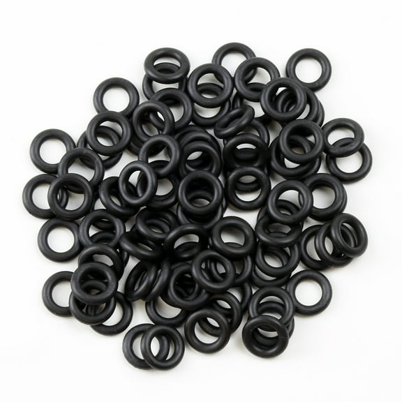 -007 Black FKM/Viton 75 O-Ring 5/32X 1/16 (Pack of 25)