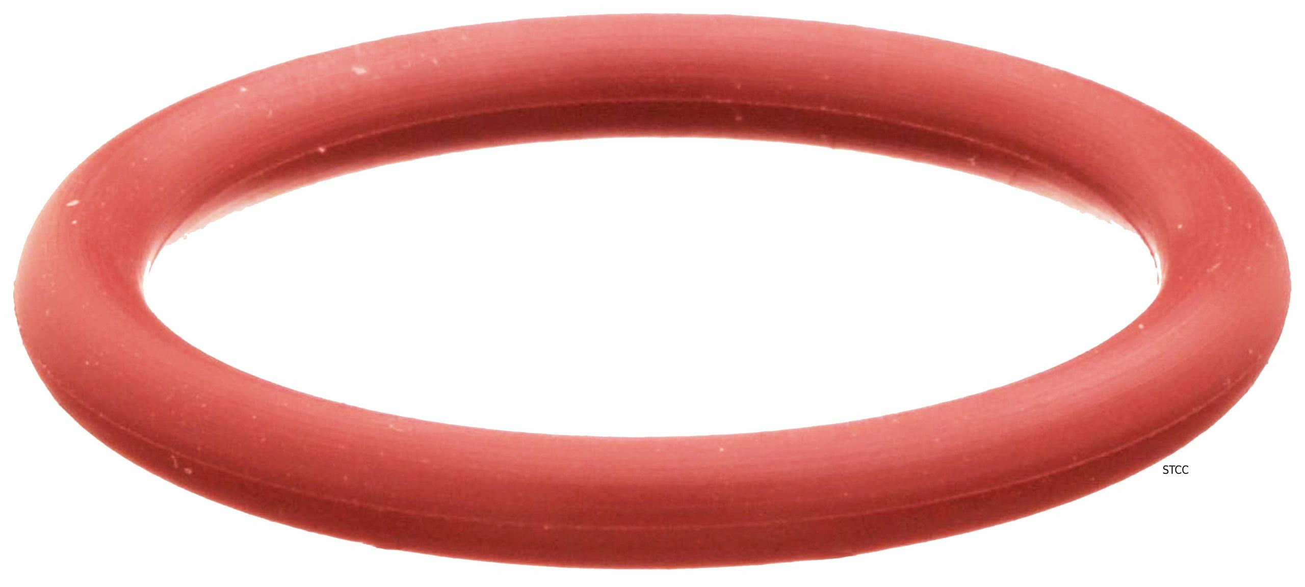 5/32 ID 9/32 OD O-ring 007 Silicone O-Ring, 70A Durometer, Red, 5/32" ID, 9/32" OD, 1/16" Width (Pack Of 10 High Temperature Silicone Seal Ring - View #12