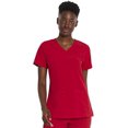 thumbnail image 1 of Dickies Women's Scrub Top V-Neck Top with 2 Pockets, Moisture Wicking and 360° Stretch Fabric DK615, 1 of 7