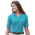 thumbnail image 1 of 00820599025860 LADIES 100 percent PIMA COTTON FINE P 200 AQUA L, 1 of 1