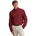 thumbnail image 1 of 00820599039829 100 percent HEAVYWEIGHT WASHED TWILL 610 BURGUNDY S, 1 of 1