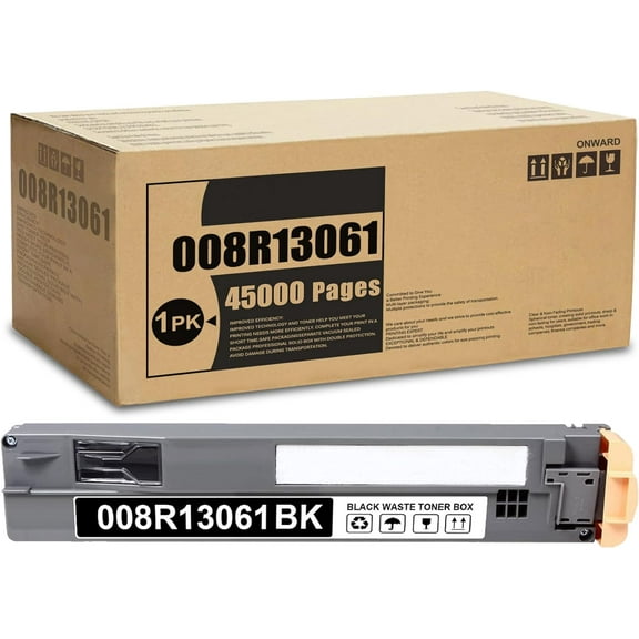 008R13061 Waste Toner Cartridge,Black - 1-Pack 008R13061 Waste Toner Cartridge Replacement for Xerox AltaLink C8030 C8055 C8070 WorkCentre 7425 7435 EC7836 EC7856 Printe