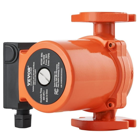 009-BF5-J 110V 180W Hot Water Recirculating Pump, 17 GPM High Flow Circulation Pump for Home Plumbing