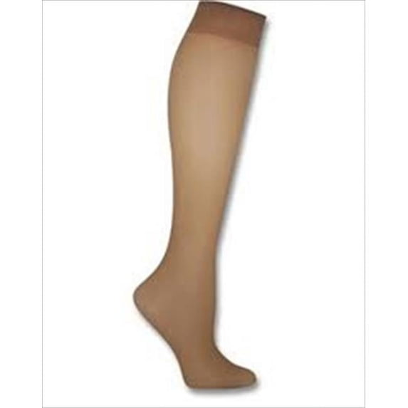 00P15 Womens Silk Reflections Plus Sheer Non-Control Top Enhanced Toe Pantyhose Size - Pp, Barely Black