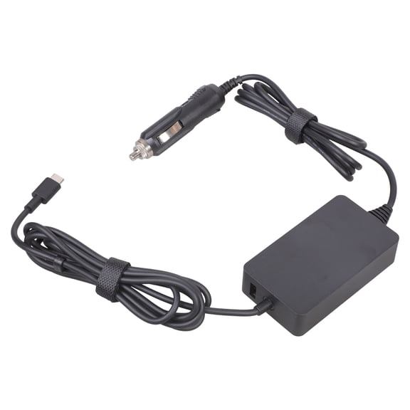 00W USB C Laptop Car Chargers, UniversalType C Laptop Power Adapter Cord, Fast Charging for Laptop And Phone 5V 20V Adjustable Voltages Shockproof Flame Retardant Case USB C Car Chargers