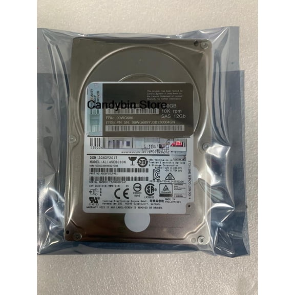 00WG686 00WG685 00WG689 server hard disk 300G 10K SAS 12GB