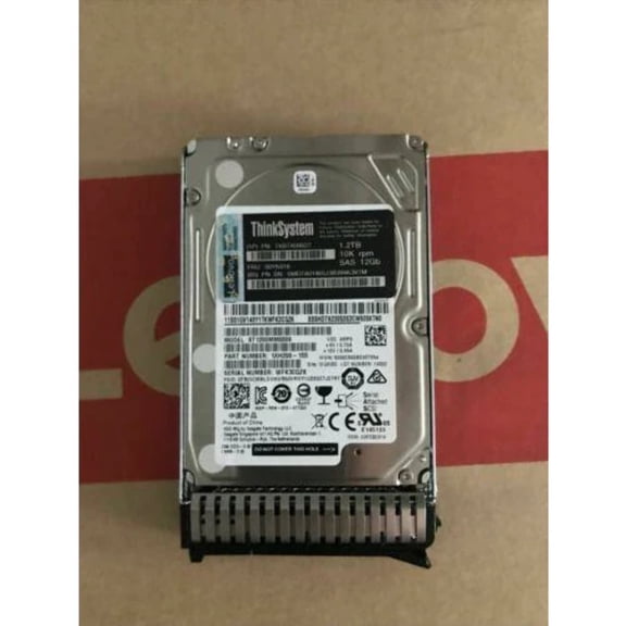 00YK016 Lenovo ThinkSystem 1.2TB 10K SAS 12G 512N 2.5in HDD 7XB7A00027 HD
