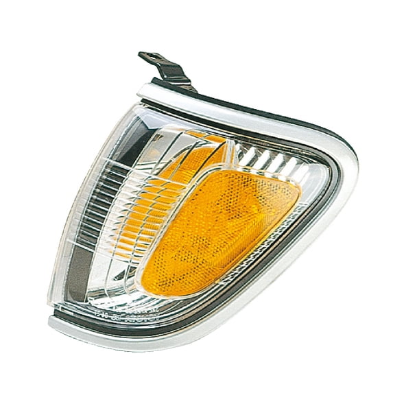 Corner Side Marker Light for 01-04 Toyota Tacoma Pickup (Silver) Driver Left