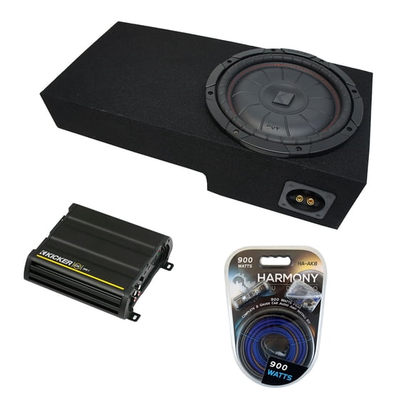 01-05 Ford Explorer Sport Trac SUV Kicker CompVT CVT10 Single 10 Sub Box CX300.1 - Factory Certified
