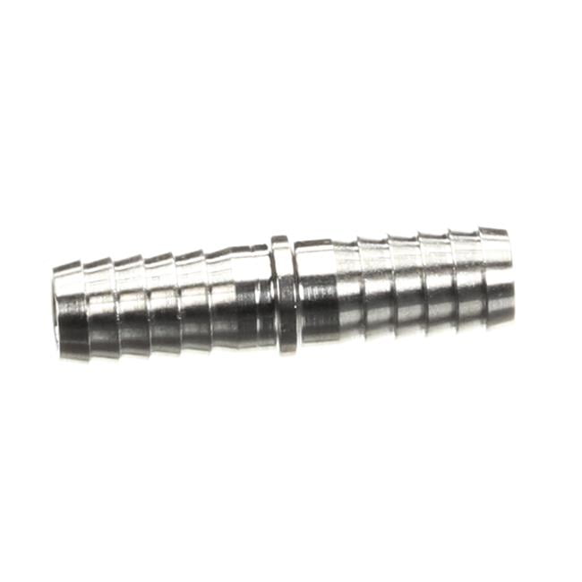 Steel Splicer 01-0592-02 0.375 in. Barb x 0.375 in. Barb Stainless Steel Splicer ...