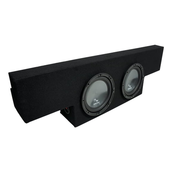 01-06 GMC Sierra Non-HD Crew Cab Truck Harmony R124 Dual 12" Sub Box Enclosure