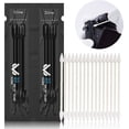 thumbnail image 1 of -01 Dust-free cotton swabs with paper stick, vacuum-packed microfiber cotton swab sticks for camera, electronic products, keyboard, handicrafts, printer cleaning, 1 of 5