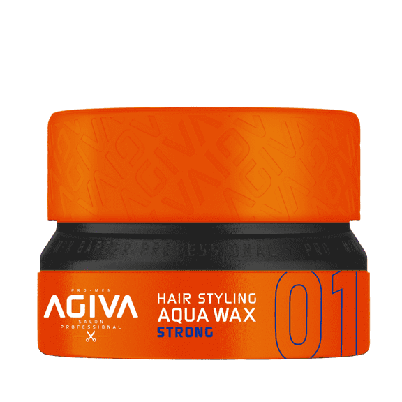 01 ORANGE - AQUA STRONG WAX Hair Styling Products 155 ml