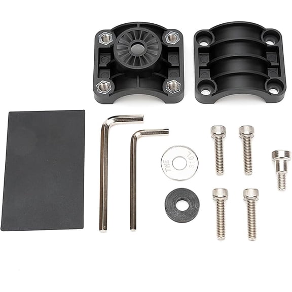010-12676-15 Zero Degree LVS32 Transducer Trolling Motor Pole Mount Kit Fits Garmin Panoptix LiveScope Ice Fishing Systems