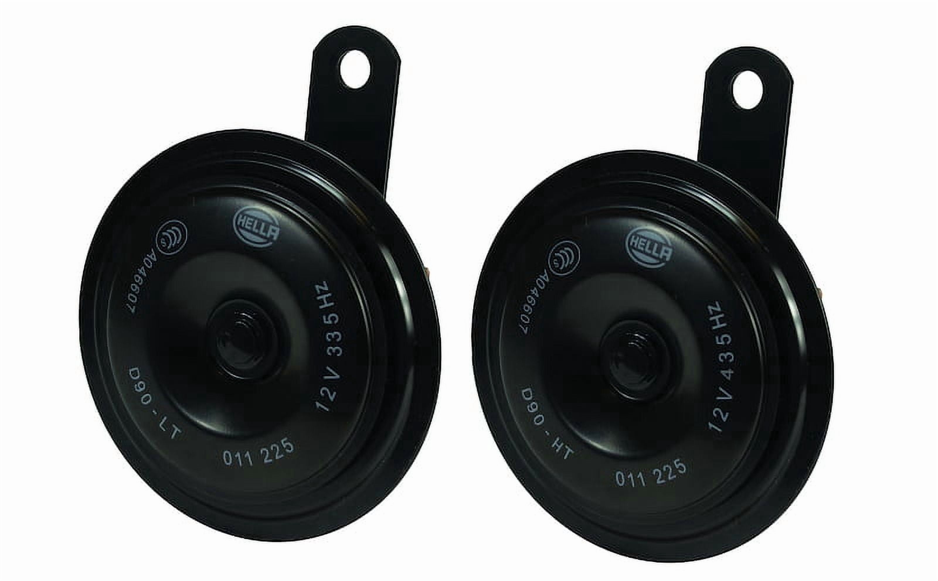 HELLA 011225871 Horn Kit Bx Blk Disc 92Mm 12V Univ