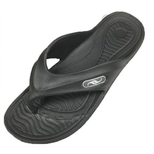 0121 Men's Rubber Sandal Slipper Comfortable Shower Beach Shoe Slip On