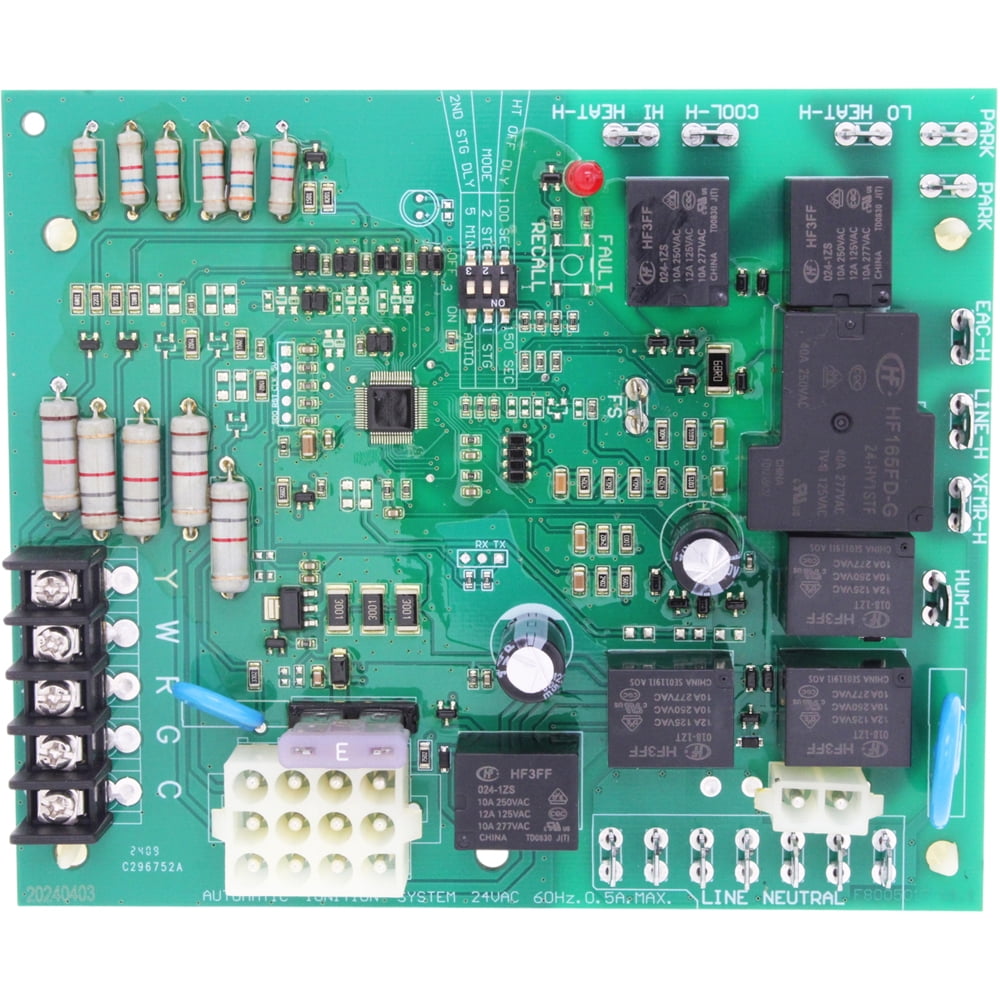 0130F00006S - ClimaTek Upgraded Furnace Control Circuit Board Fits ...