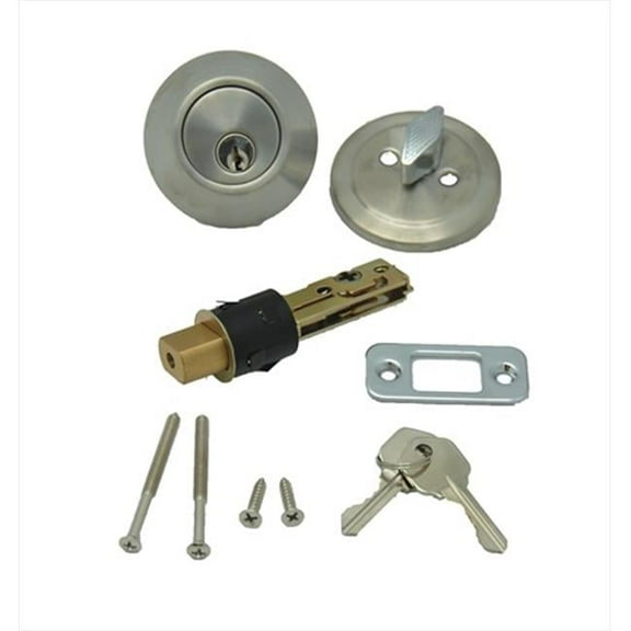 013222SS Single Dead Bolt Stainless Steel
