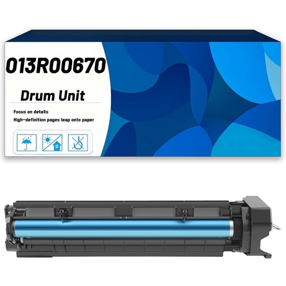 013R00670 High Capacity Drum Unit Compatible for Xerox WorkCentre 5019 5024 5021 5022 Printers, Drum Cartridge/Imaging Unit