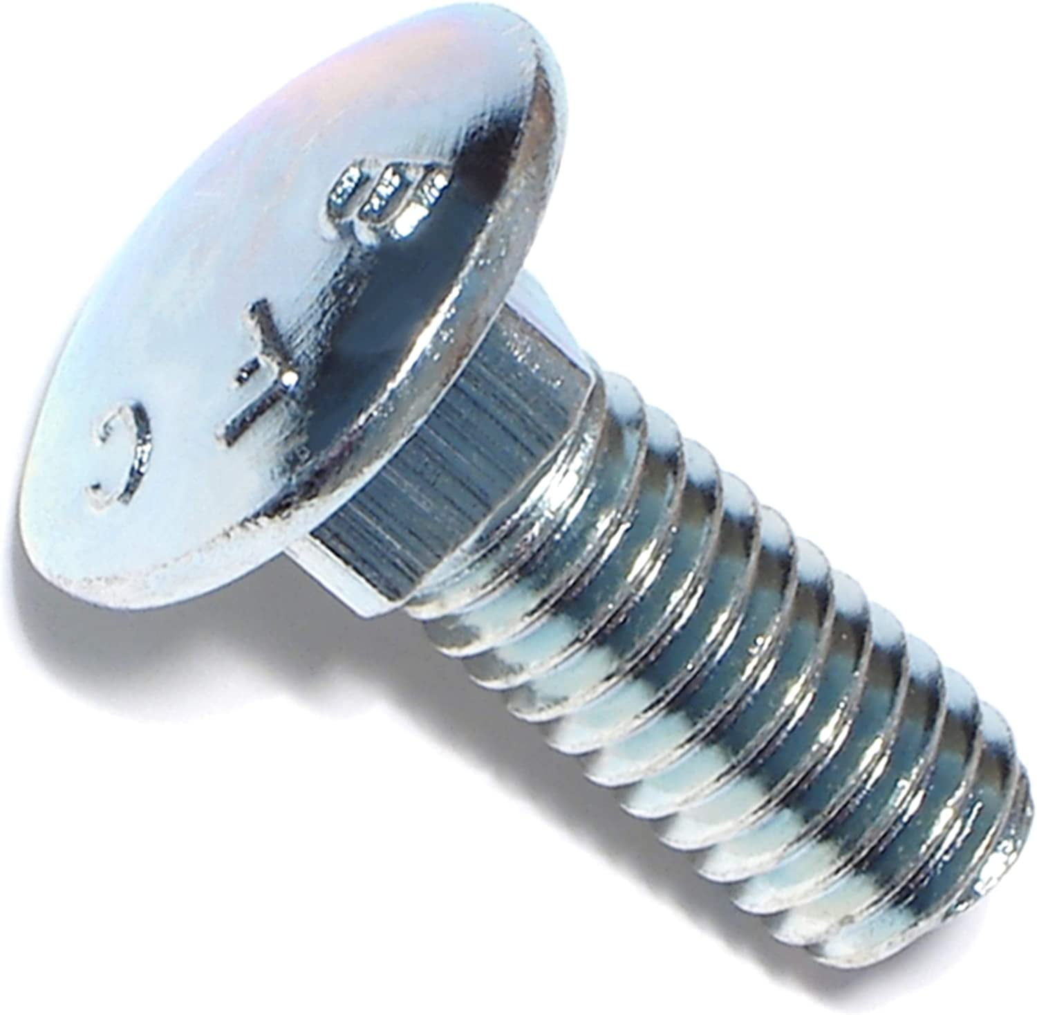 Bulloni Flange Grado 8 100 Bulloni A Flangia Grado 8 Zinco - Misura 5/16-18x1-1/4 Pollici, Per Granai, Edilizia, Testa Esagonale Viti Per Silo - Foto 8