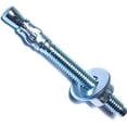 014973237172 Heavy Duty Wedge Anchor, 3/8 in X 33/4 in, Zinc Plated